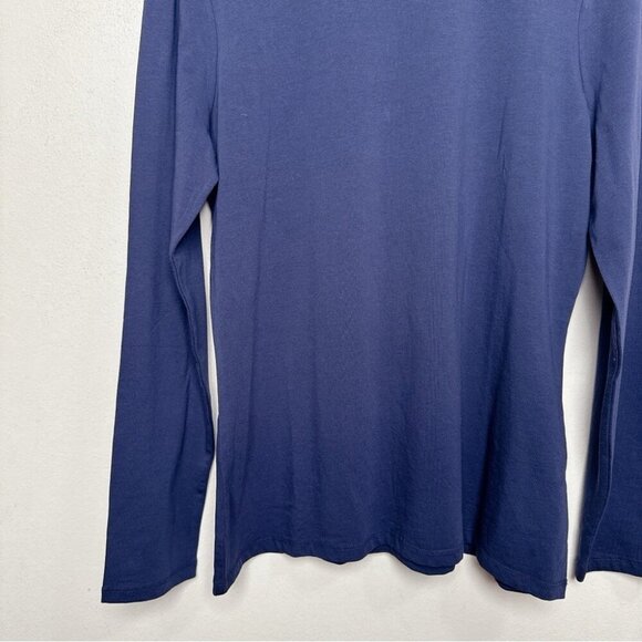 Lord & Taylor Womens Large Turtle Neck Long Sleeve Base Layer Tshirt - Picture 9 of 15